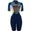 Sola Women's Ignite 3/2 Shortie Wetsuit Blue/Tie Dye